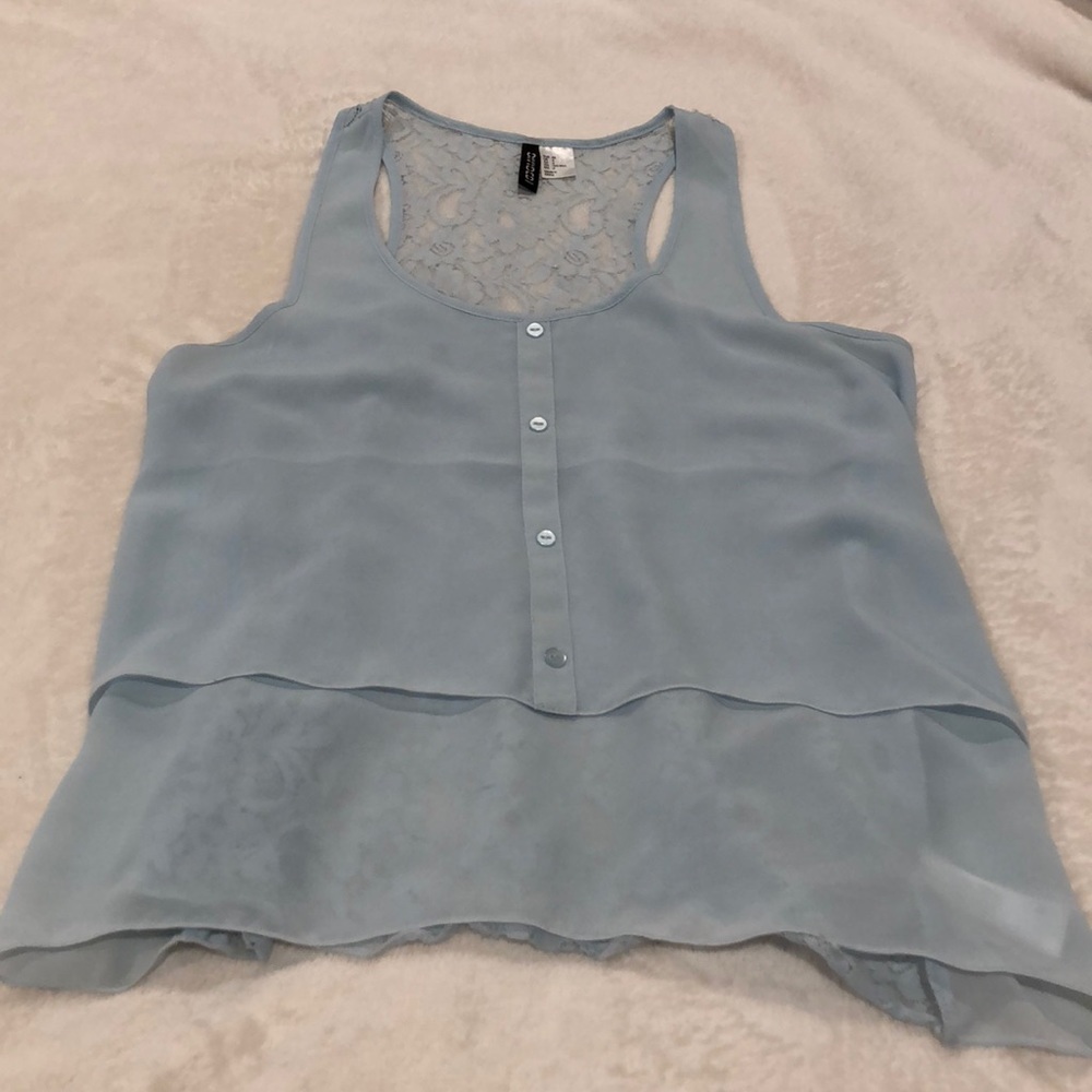 H&M Lace Back Tank