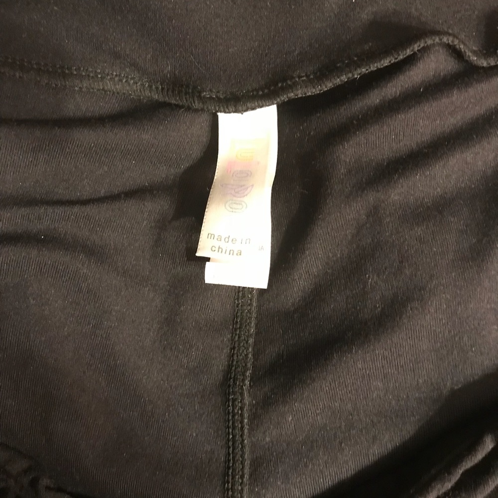 Lularoe blk t/c leggings