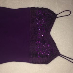 Deep Purple Prom Dress