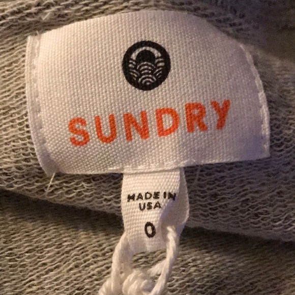 SUNDRY ‘OBSESSED’ Tulip Back Sweater - Picture 6 of 7