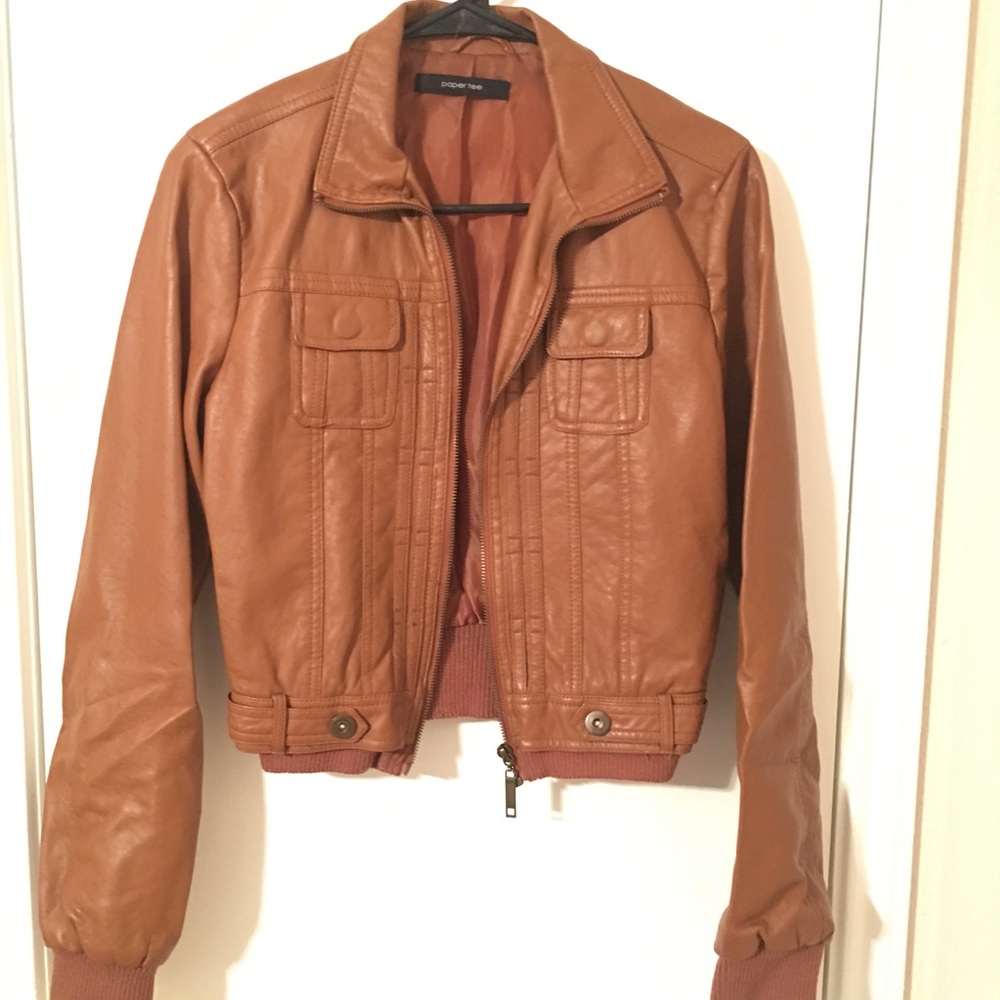 Cool Faux Leather Jacket