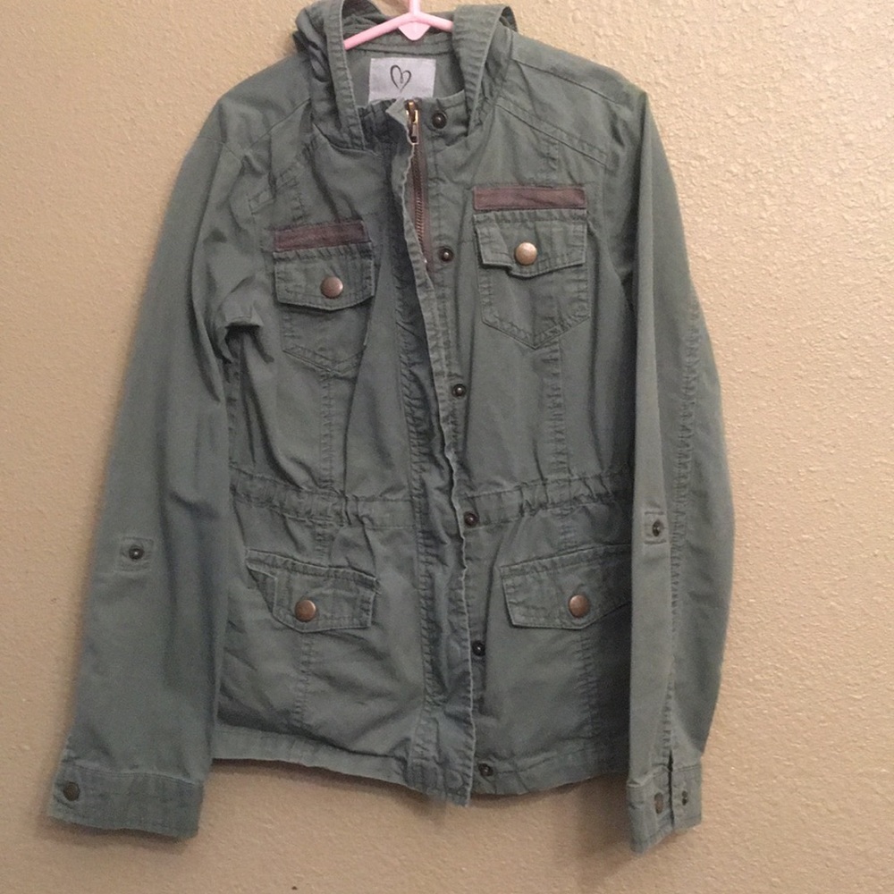 Khaki colored jacket