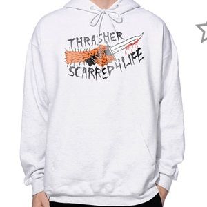 ISO! ISO! Thrasher scarred 4 life hoodie