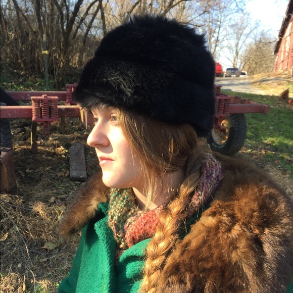 Vintage Marche fur pill hat Italy