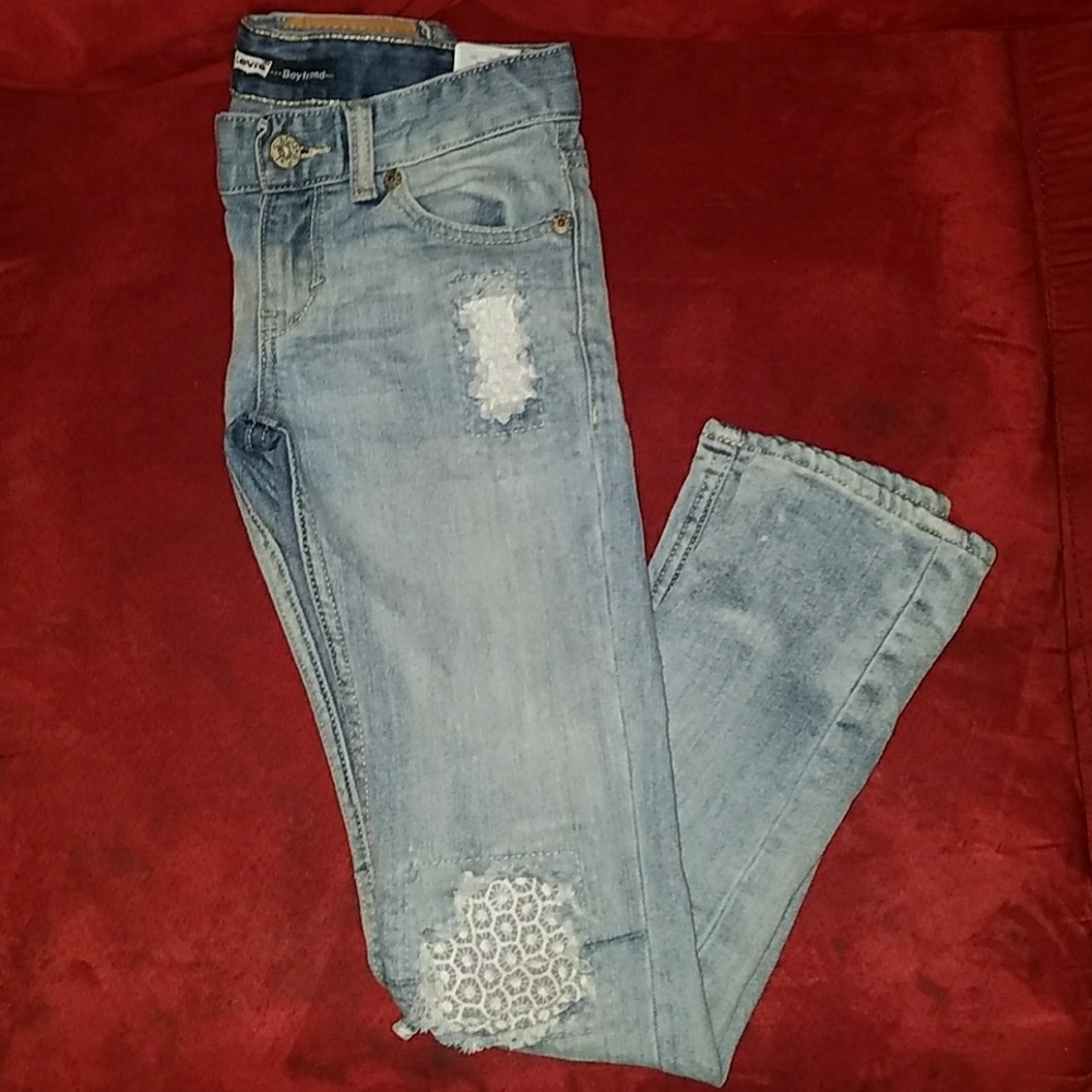 Girls Levi's Boyfriend jeans