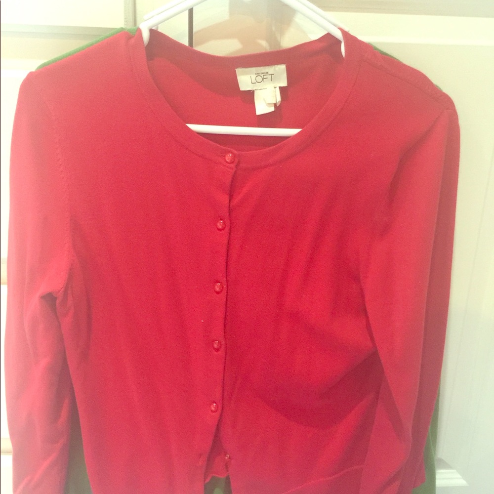 Ann Taylor loft cardigans