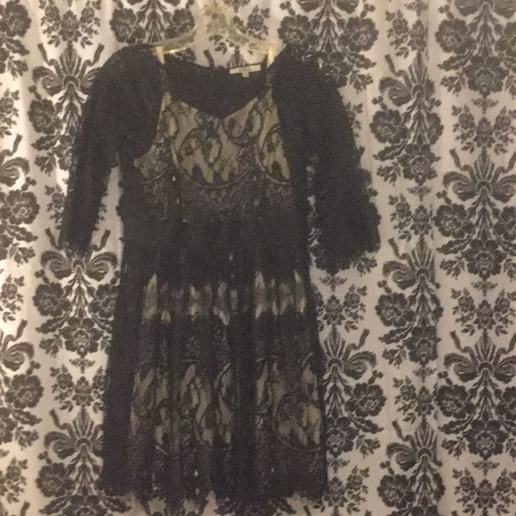 Sheer black dress - Picture 1 of 3