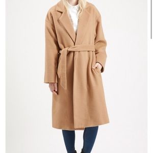TopShop Camel Peacoat