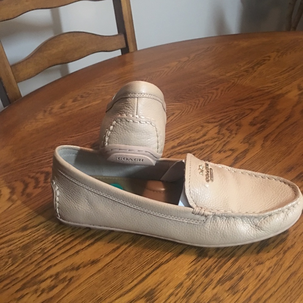 Coach Leather Loafers//Driving Mocs Retail $165