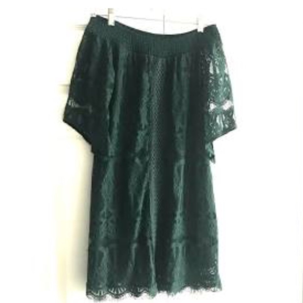 Trixxi Dark Emerald Dress