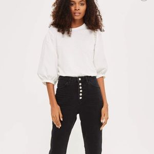 NWT SOLDOUT Topshop Balloon Sleeve Tee