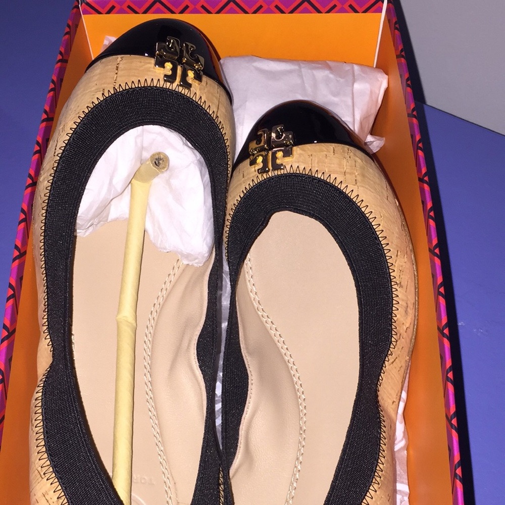 Tory burch ballet- new in box