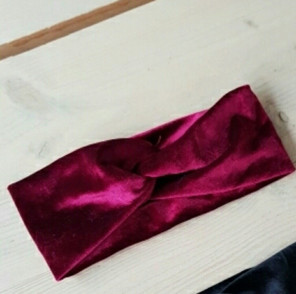 Head Wrap Elastic Stretch Fashion Velvet Bow knot