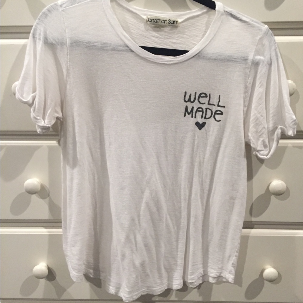 NWOT White Short Sleeve Tshirt