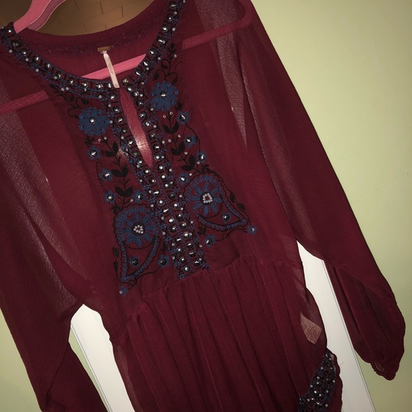 Free People embellished peasant tunic - Picture 2 of 4