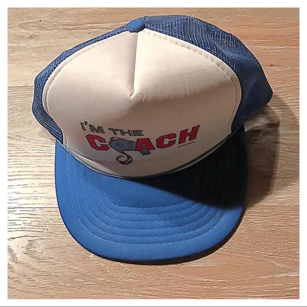“I’m The Coach” Adjustable Cap, Adult