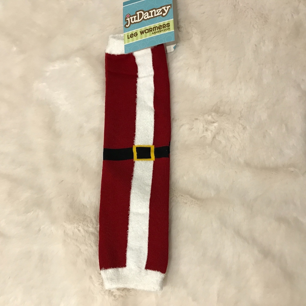 NEW Santa Baby Infant to Toddler Leg Warmers