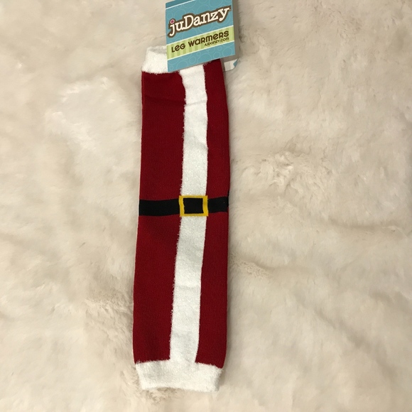NEW Santa Baby Infant to Toddler Leg Warmers - Picture 1 of 1