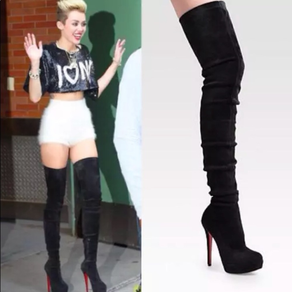 Christian Louboutin Over the Knee Boots