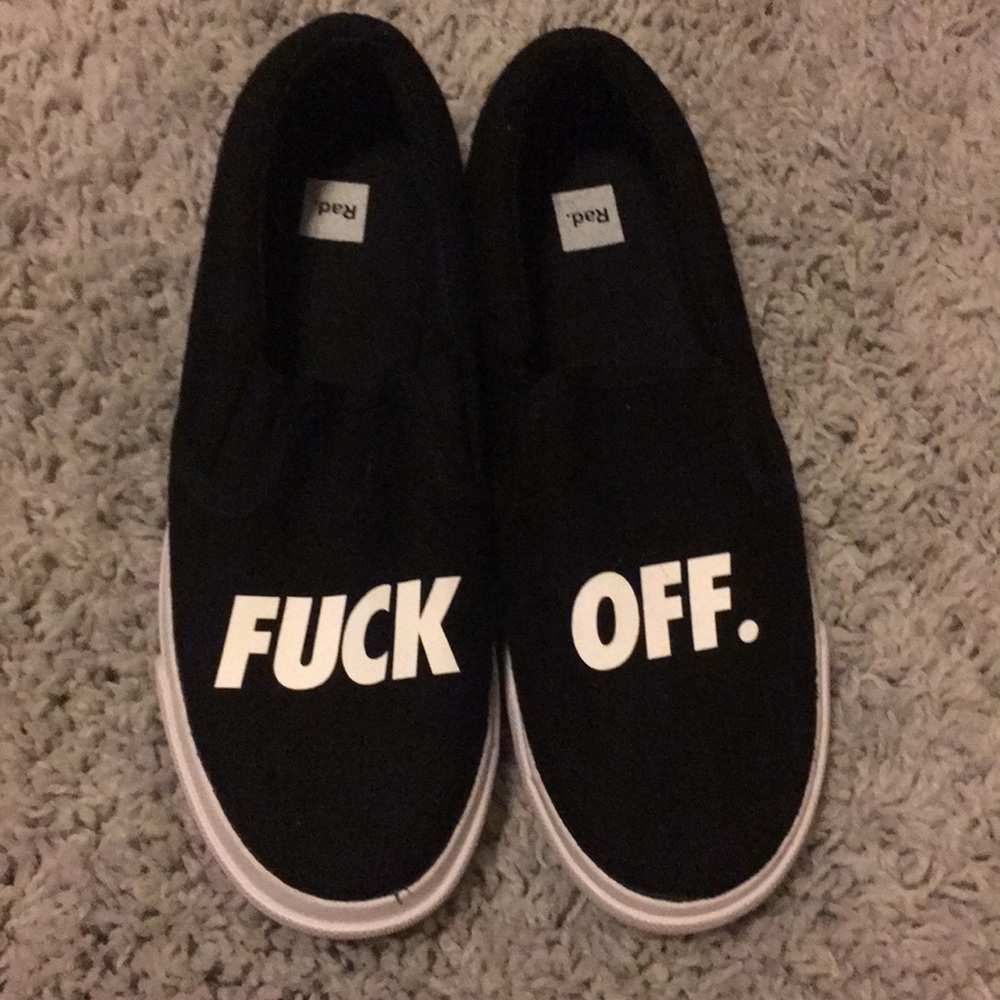 Fuck off sneakers