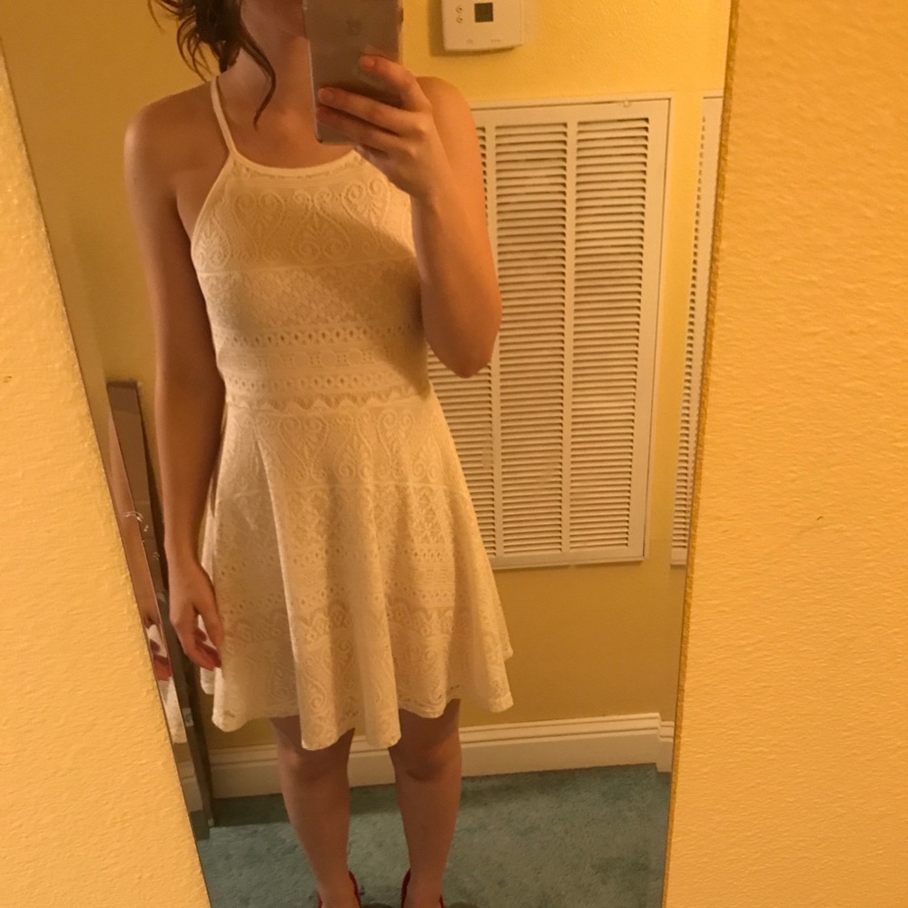 White dress