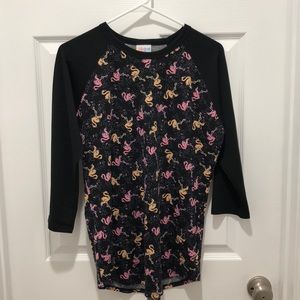 LuLaRoe Flamingo Randy size M