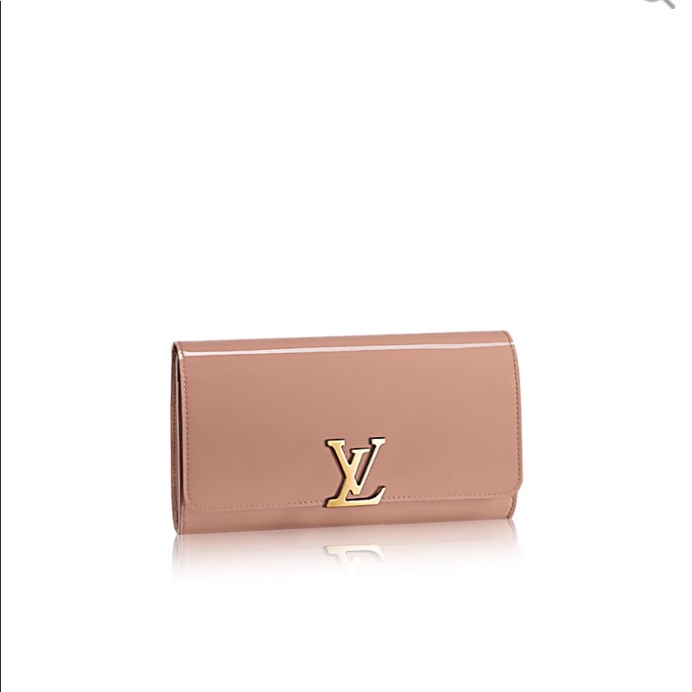 Louis Vuitton Louise clutch Nude