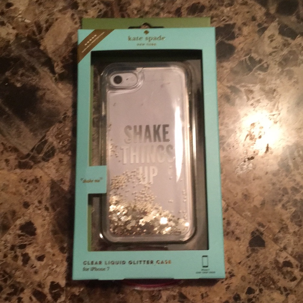 New Kate Spade case iPhone 8 or 7 Glitter Case - Picture 4 of 8