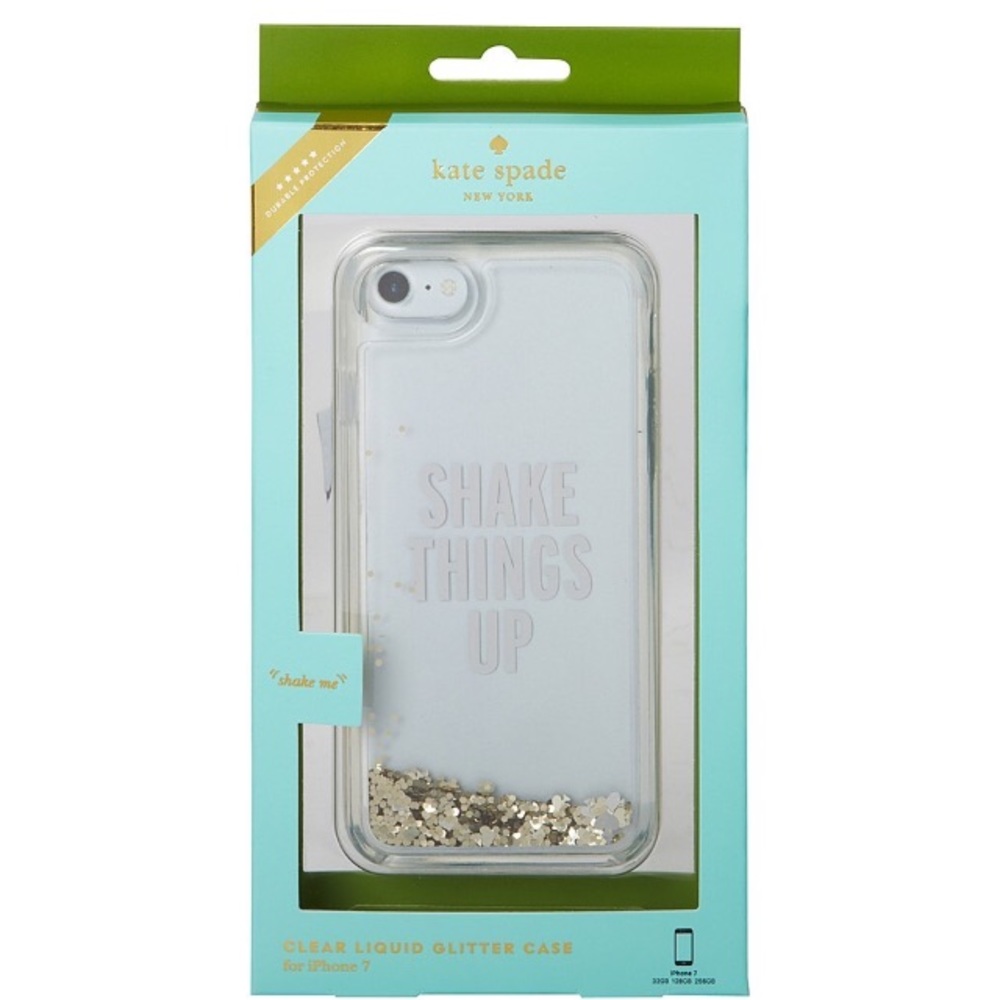 New Kate Spade case iPhone 8 or 7 Glitter Case - Picture 2 of 8