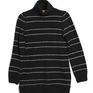 [Juicy Couture] striped wool turtleneck sweater