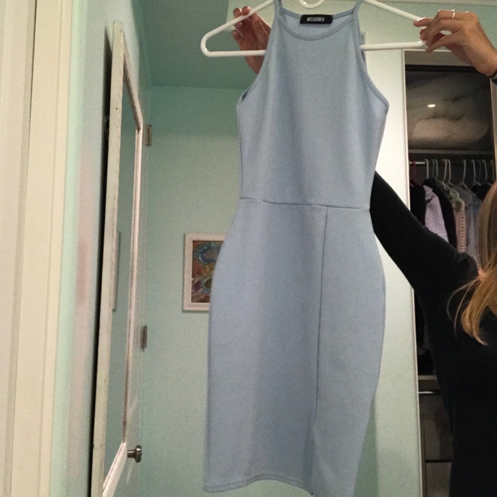 Blue dress