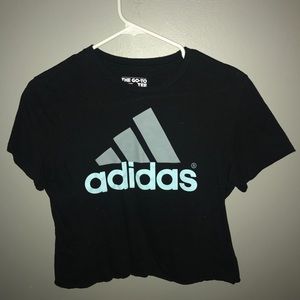 Adidas cropped T-shirt