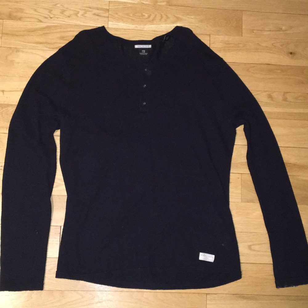 Scotch & Soda Wide Neck Long Sleeve