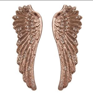 Wildfox angel wing earrings