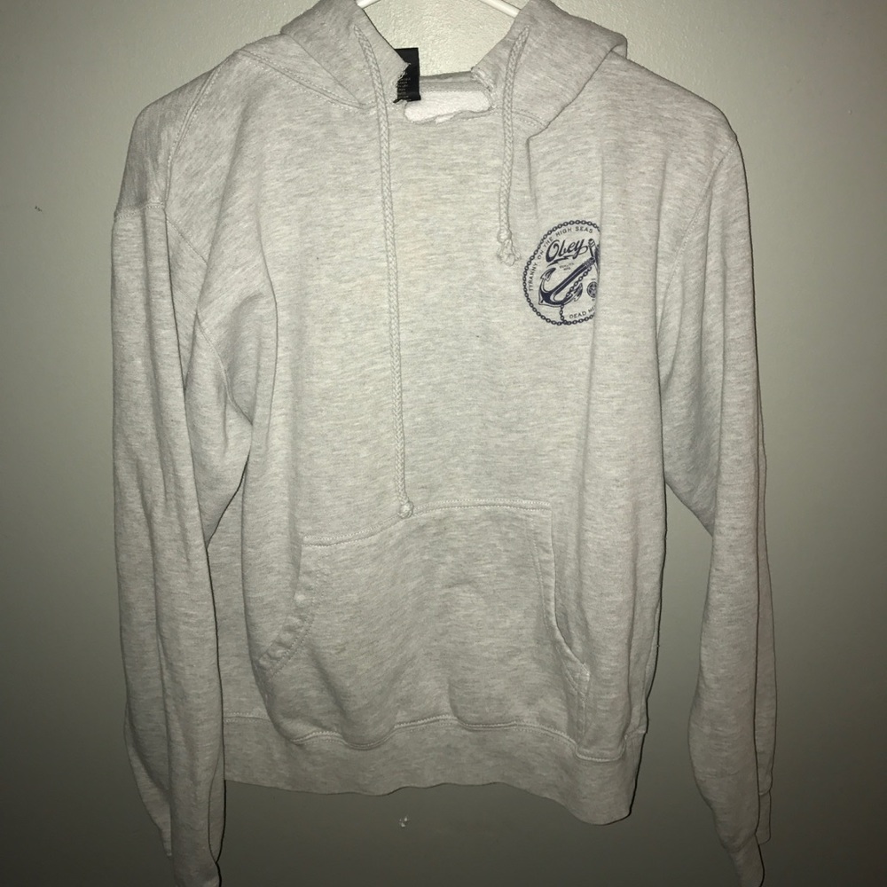 obey pull over sweatshirt