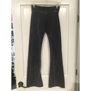 Rollover Wide Leg Yoga Pants