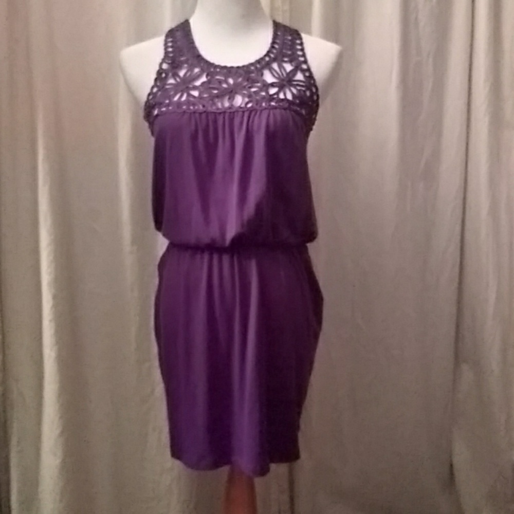 Xhilaration purple dress