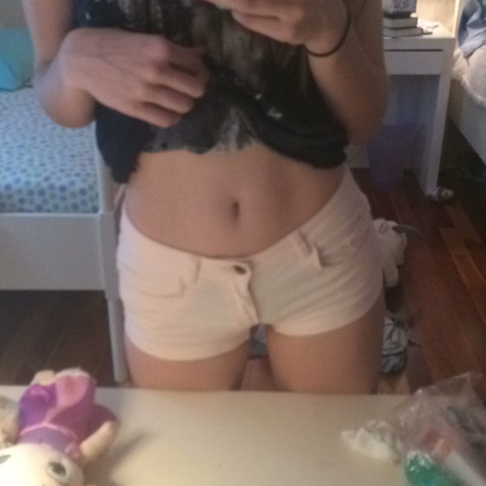 Light pink shorts