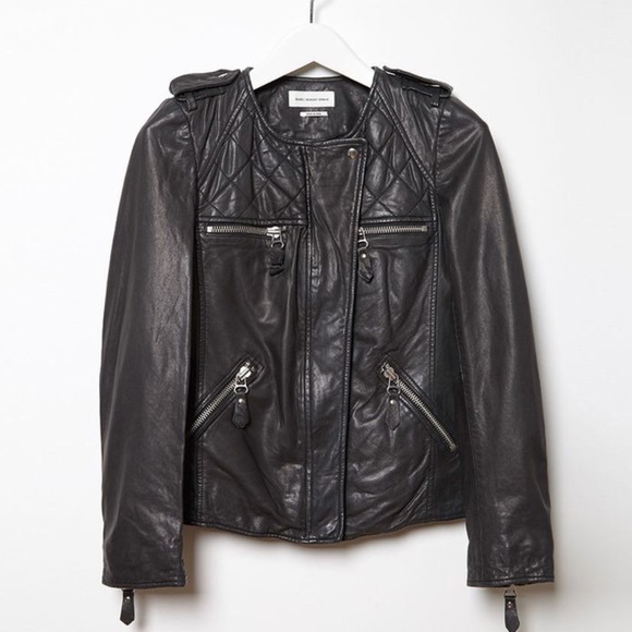 Isabel Marant Jackets & Blazers - Isabel Marant Etoile Kady Washed Leather Jacket