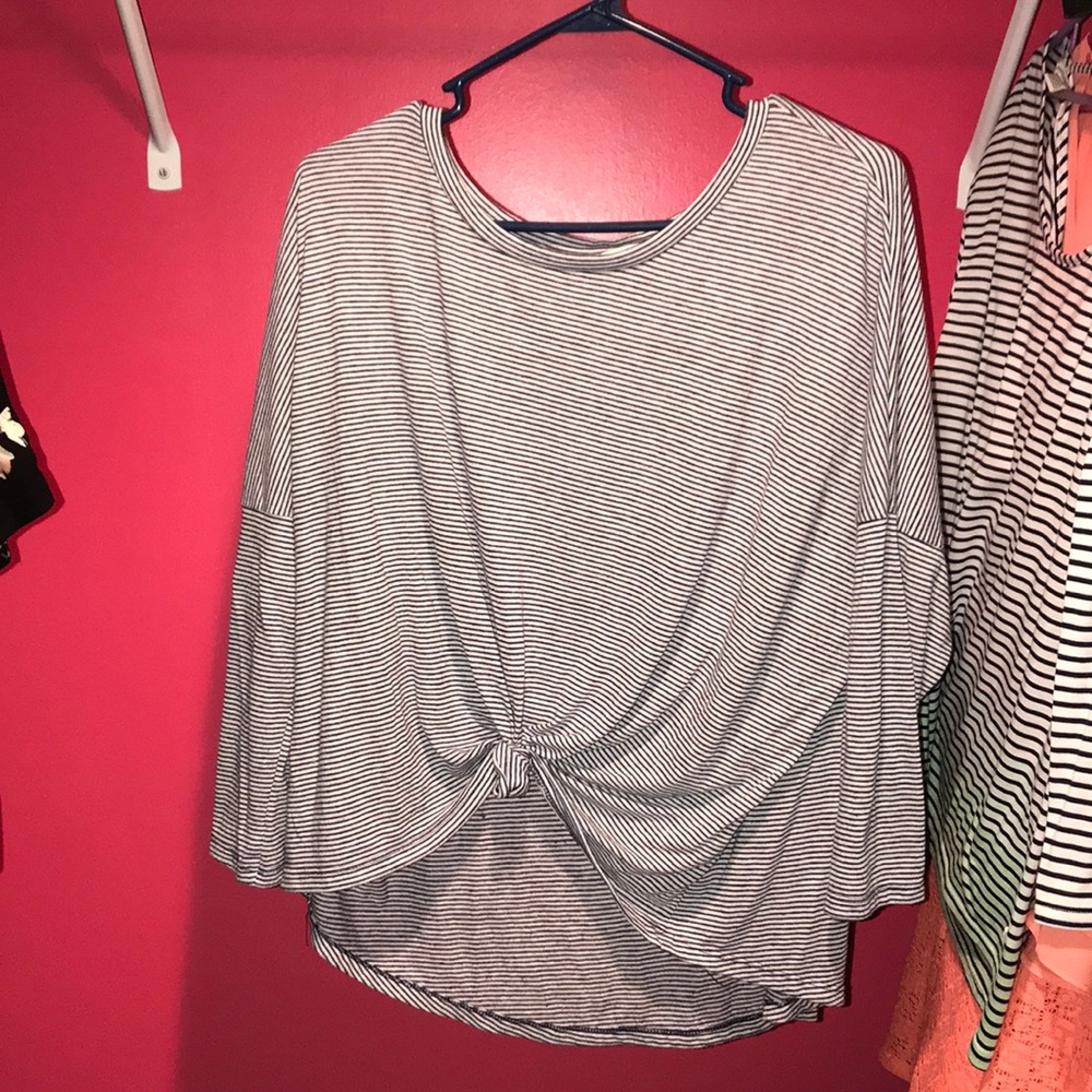 Old Navy Striped Long Sleeve Tee