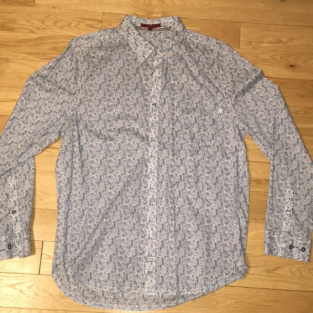 7 for all Mankind Floral Pattern Button Down