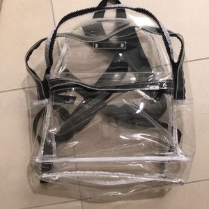 Clear backpack
