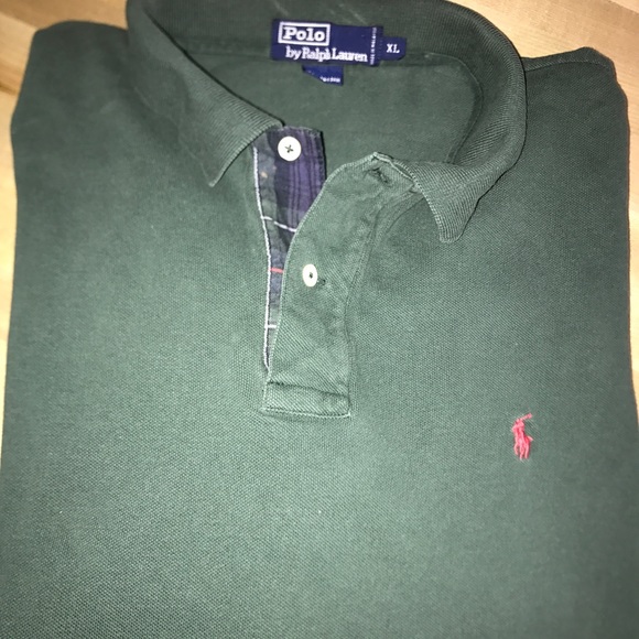 ralph lauren grey long sleeve polo shirt vintage ralph lauren