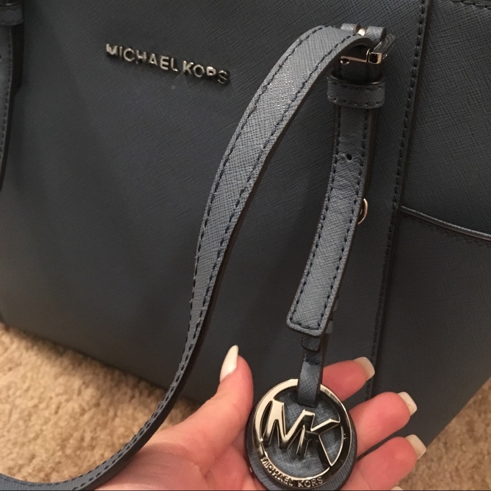 MK Jet Set Leather Tote