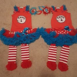 Thing 1 and thing 2 outfits