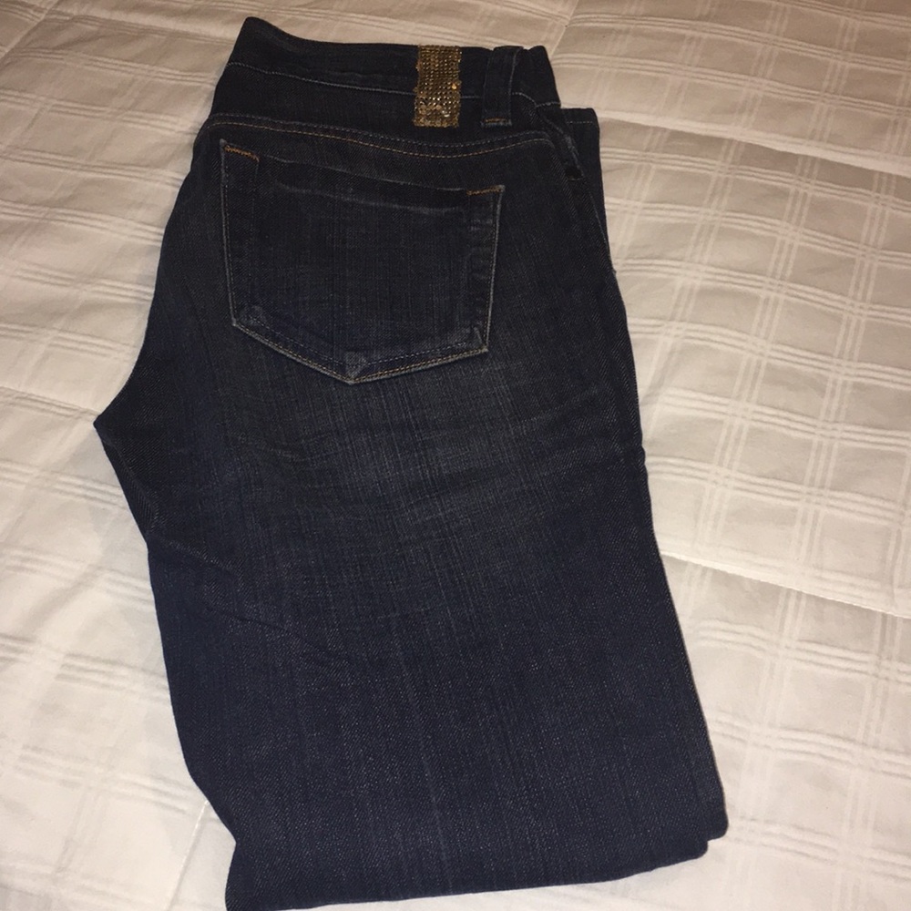 Gently worn Bebe Blue jeans boot cut