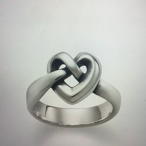 Heart Knot Ring