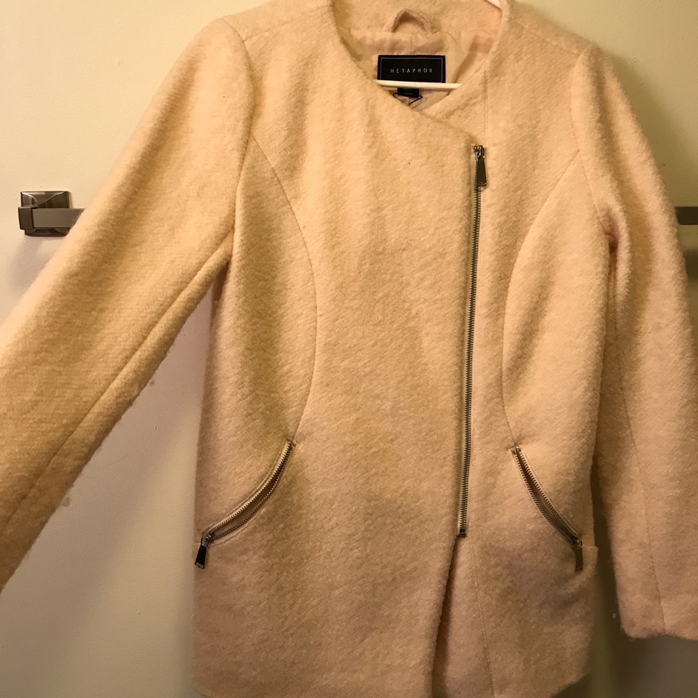 Petal pink super fancy jacket adorable for winter