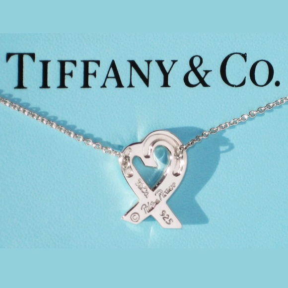 ⚠SOLD⚠️Tiffany & Co Paloma Picasso Heart Necklace - Picture 2 of 4