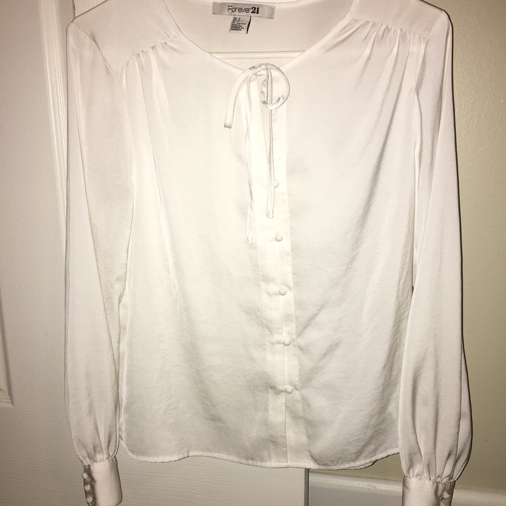 Button down Blouse with tie